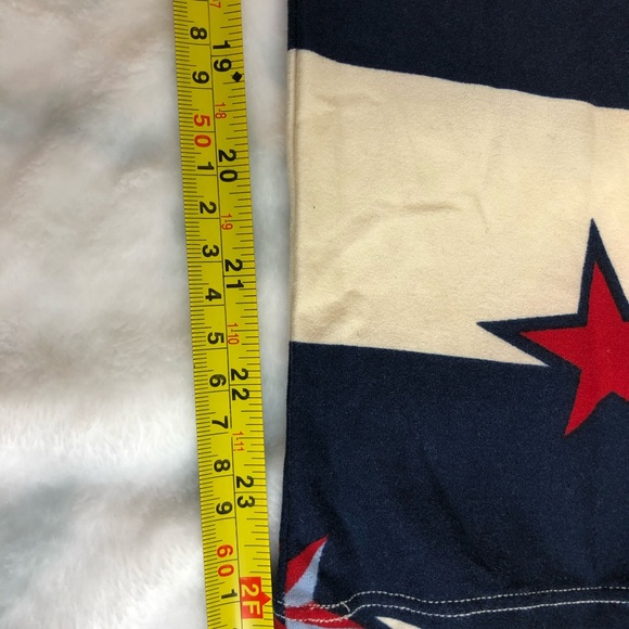 LulaRoe:❤️🤍💙 Patriotic leggings Size: One-Size - Picture 5 of 8